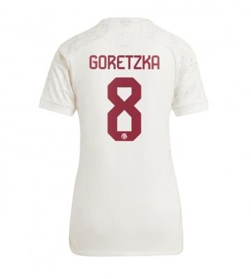 Bayern Munich Leon Goretzka #8 Replika Tredjetrøje Dame 2023-24 Kortærmet